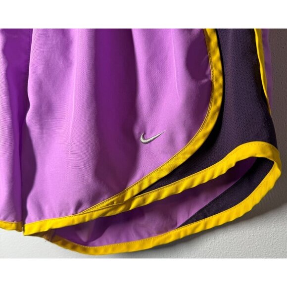 Nike Womens Purple Running Shorts Built in Brief Small Athletic Gym Workout - Picture 4 of 9
